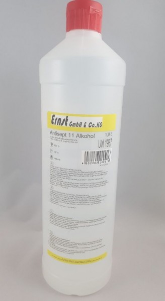 Antisept 11,alkoholische Desinfektion,Spritzverschluss 1Liter-