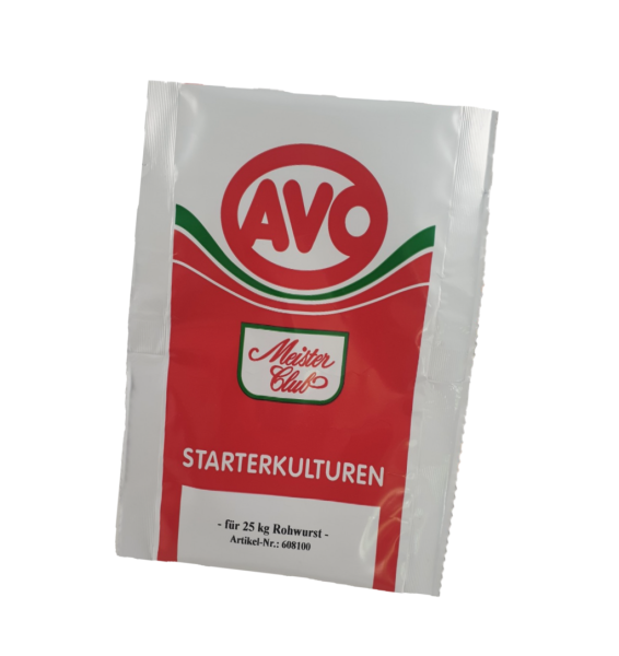 Starterkulturen AVO für Rohwurst für 25 Kg Beutel 10g