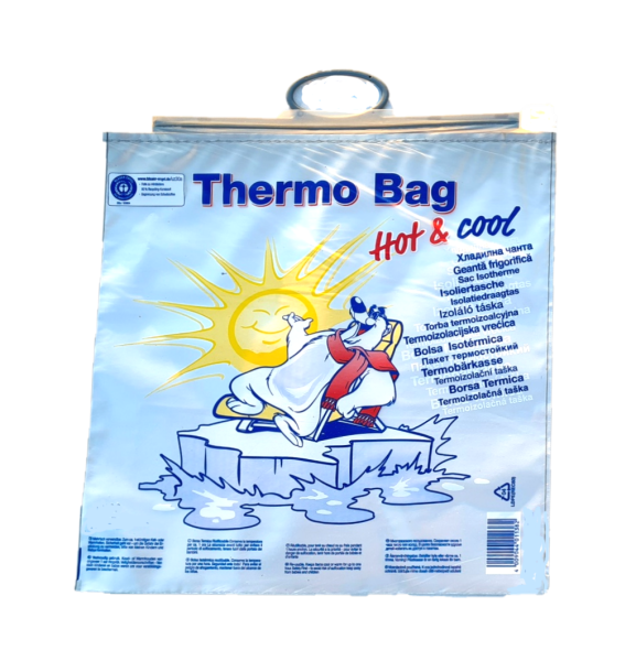 Tiefkühltasche Isoliertasche Thermobag mit Motiv VE 10 St.