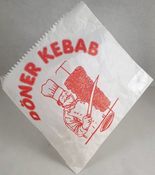 Snacktasche Döner-Tüten mit Druck