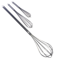 Schneebesen aus Edelstahl verschiedene Längen Rührbesen Schneebesen aus Edelstahl verschiedene Längen Rührbesen