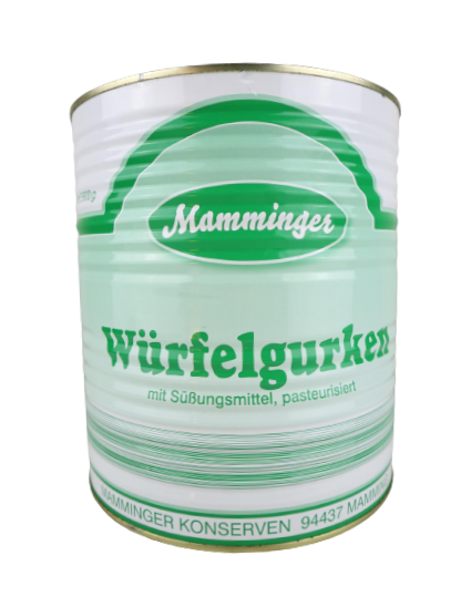 Würfelgurken 9,7 kg