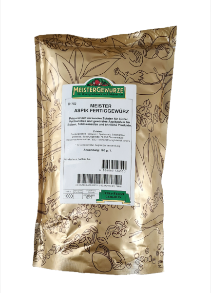 Meistergewürz ASPIK Fertiggewürz 1 kg Aroma Beutel