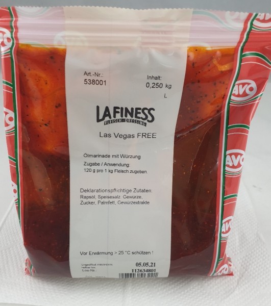 Lafiness Marinade Las Vegas VE 250g AVO