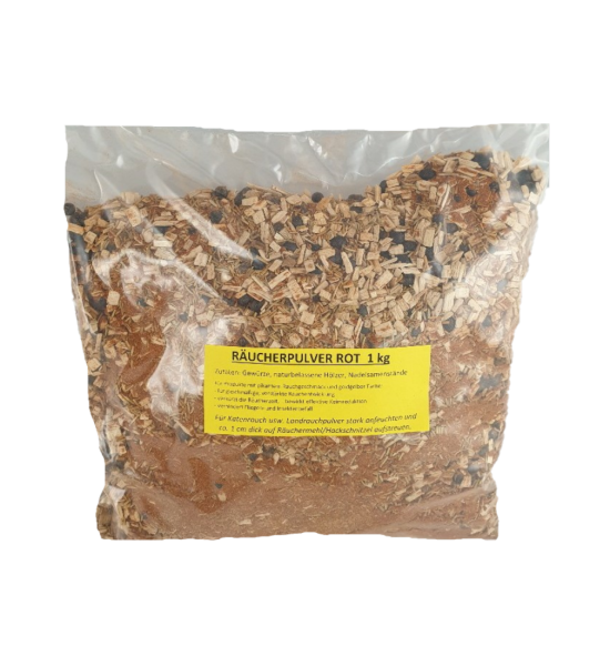 Räucherpulver Landrauch rot 1kg