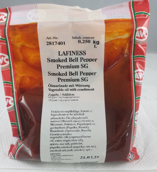 Lafiness Marinade Smoked Bell Pepper VE 250g AVO