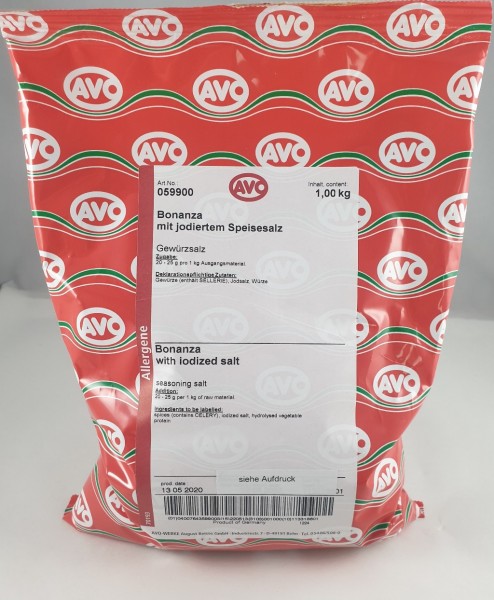 Bonanza Grillgewürzsalz #059900 AVO 1kg