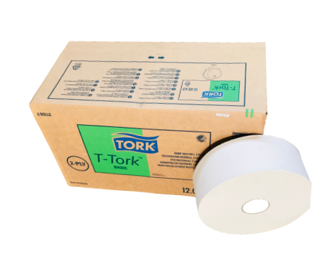 Tork Basic Jumbo Toilettenpapier 2 lagig 6 Rollen