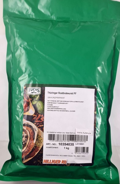 Thüringer Rostbratwurst PF Gewürz FUCHS 1Kg