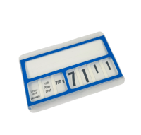 Preiskassette Preisschild 6x9cm rot oder blau Preiskassette Preisschild 6x9cm rot oder blau