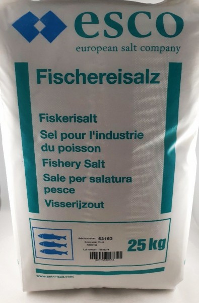 Fischereisalz Sack 25 kg