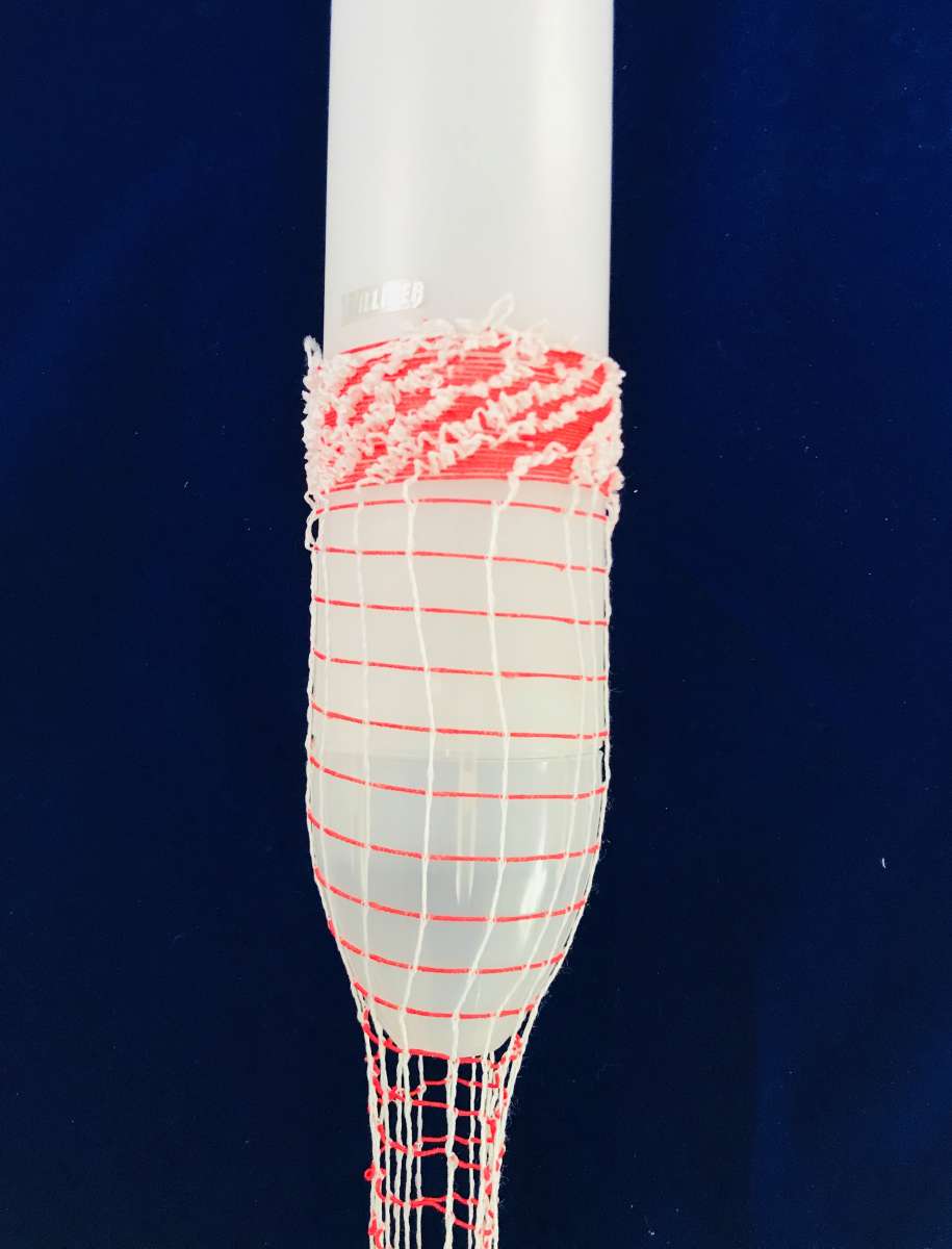 Fleischnetz Applikator Mit 3m Netz - Einziehrohr Für Schinken & Käse