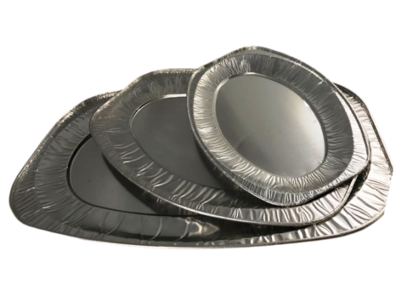 Partyplatten Aluminium 10 St versch. Größen
