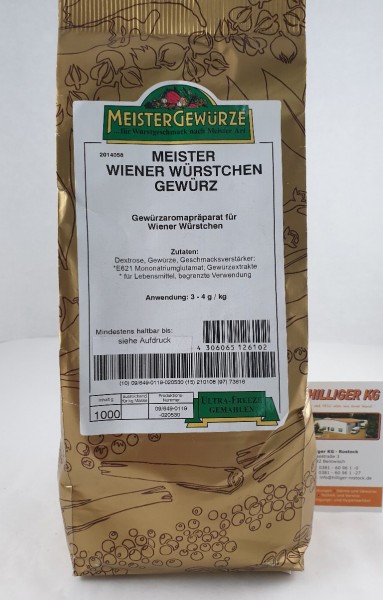 Meistergewürz Wiener Würstchen