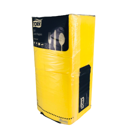 Servietten Tork versch. Farben 3 lg. 1/4 Falz 33x33cm
