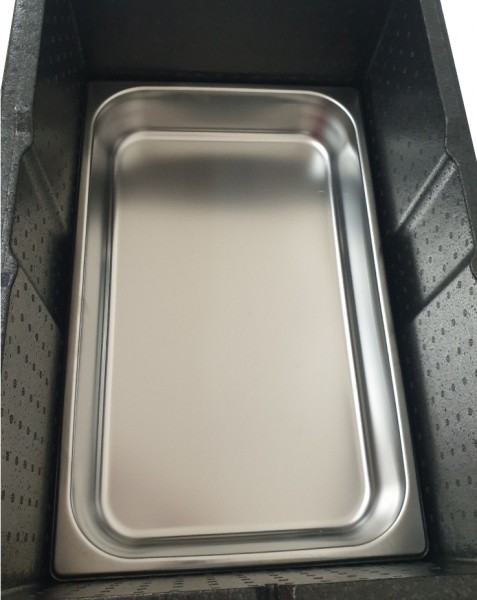 Isolier-Transportbehälter PREMIUM Thermobox mit Deckel schwarz versch. Größen