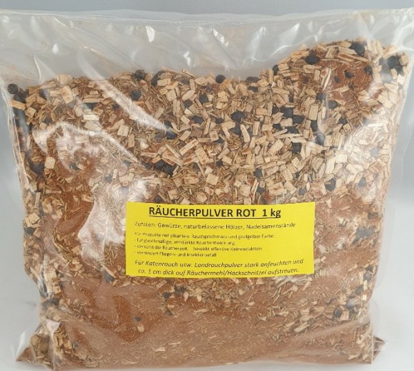Räucherpulver Landrauch rot 1kg