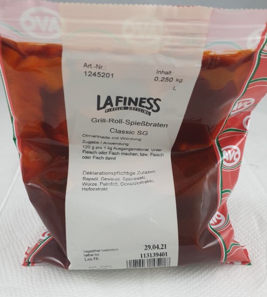 Lafiness Marinade Grill-Roll-Spießbraten VE 250g AVO