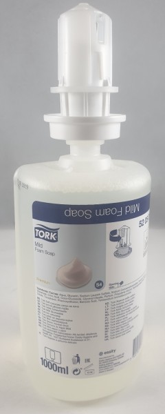 Tork Premium 520501 milde Schaumseife für Spendersystem S4