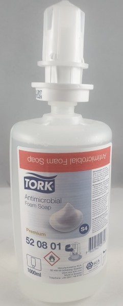 Tork Premium Schaumseife zur Händedekontamination S4 antibakteriell