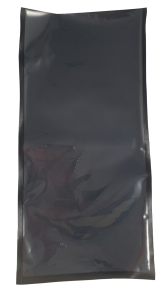 Siegelrandbeutel Vakuumtüten glatt verschiedene Größen Stärke 90µ VE 100St. SCHWARZ/transparent
