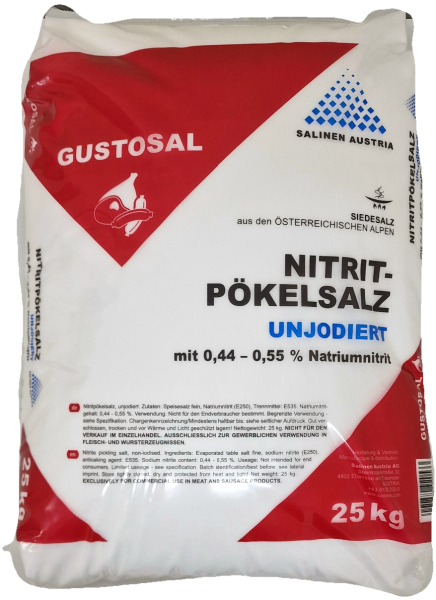 Pökelsalz Nitritpökelsalz Nitrit Salz Pökelsalz zum Pökeln, Pöckelsalz NPS GUSTOSAL