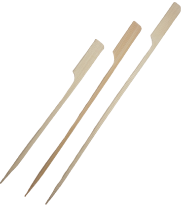 Flaggenspieße Bambus Länge 120, 150 und 180mm
