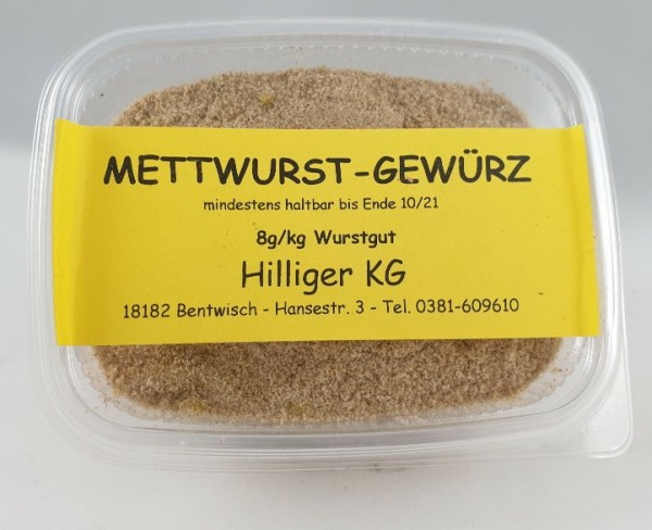 Meistergewürz Grobe Mettwurst